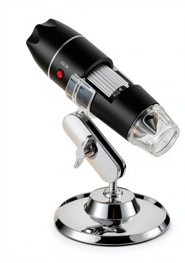 USB Microscope for Android/PC, 40-1000X Magnification Digital Microscope Camera Endoscope with 8 Adjustable LED Lights (Not Compatible with iPhone/iPad)-2