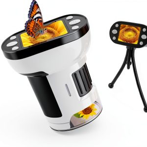 Handheld Microscope for Kids by Mexlyca 1000X Digital with LED Screen-0