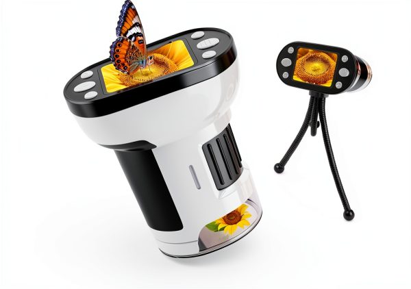 Handheld Microscope for Kids by Mexlyca 1000X Digital with LED Screen-0