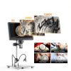 Elikliv EDM9 Max Digital Microscope: 20MP 10.1" 1500X HD IPS HDMI Coin Microscope Magnifier for Error Coins with Screen & Light, LCD Soldering Microscopes for Adults, PC/TV View, 64GB-2