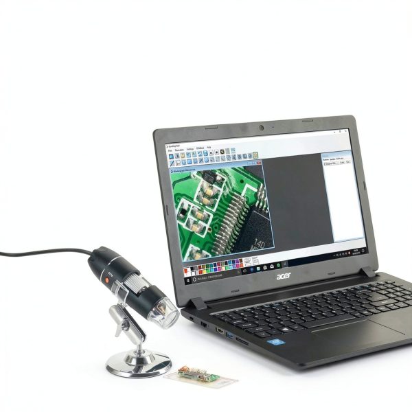 USB Microscope for Android/PC, 40-1000X Magnification Digital Microscope Camera Endoscope with 8 Adjustable LED Lights (Not Compatible with iPhone/iPad)-3