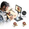 Elikliv EDM9 Max Digital Microscope: 20MP 10.1" 1500X HD IPS HDMI Coin Microscope Magnifier for Error Coins with Screen & Light, LCD Soldering Microscopes for Adults, PC/TV View, 64GB-7