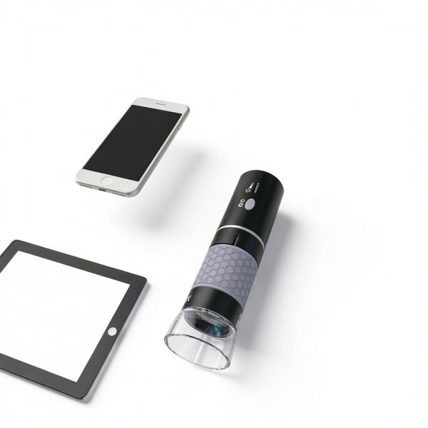 4K Digital Microscope Bysameyee Handheld USB 50x-1000x with Stand-4